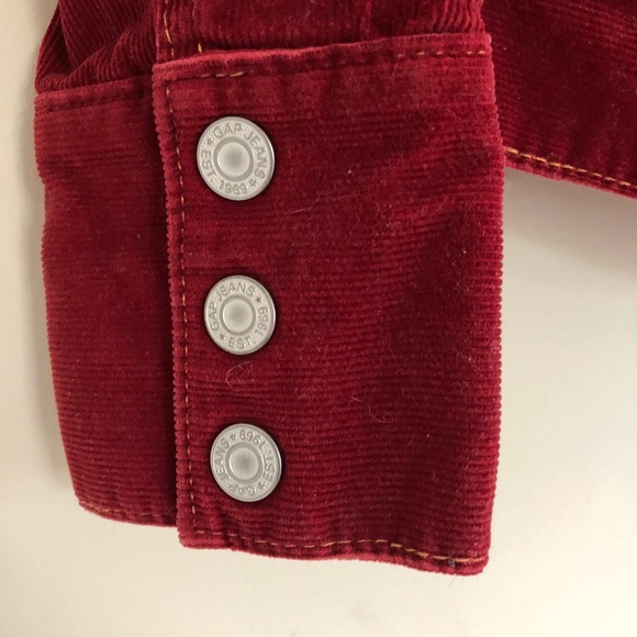 Gap Red Corduroy Jacket - Picture 4 of 8